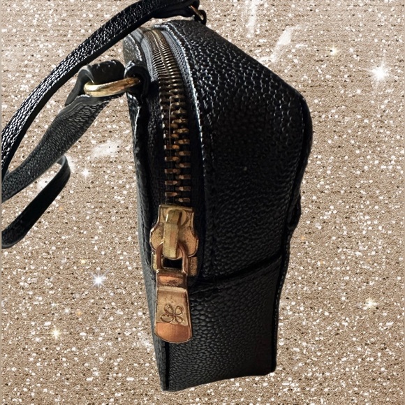 Punchcase by Leslie Hsu Black Pebbled Vegan Leather Crossbody w/ Skull - Picture 9 of 10